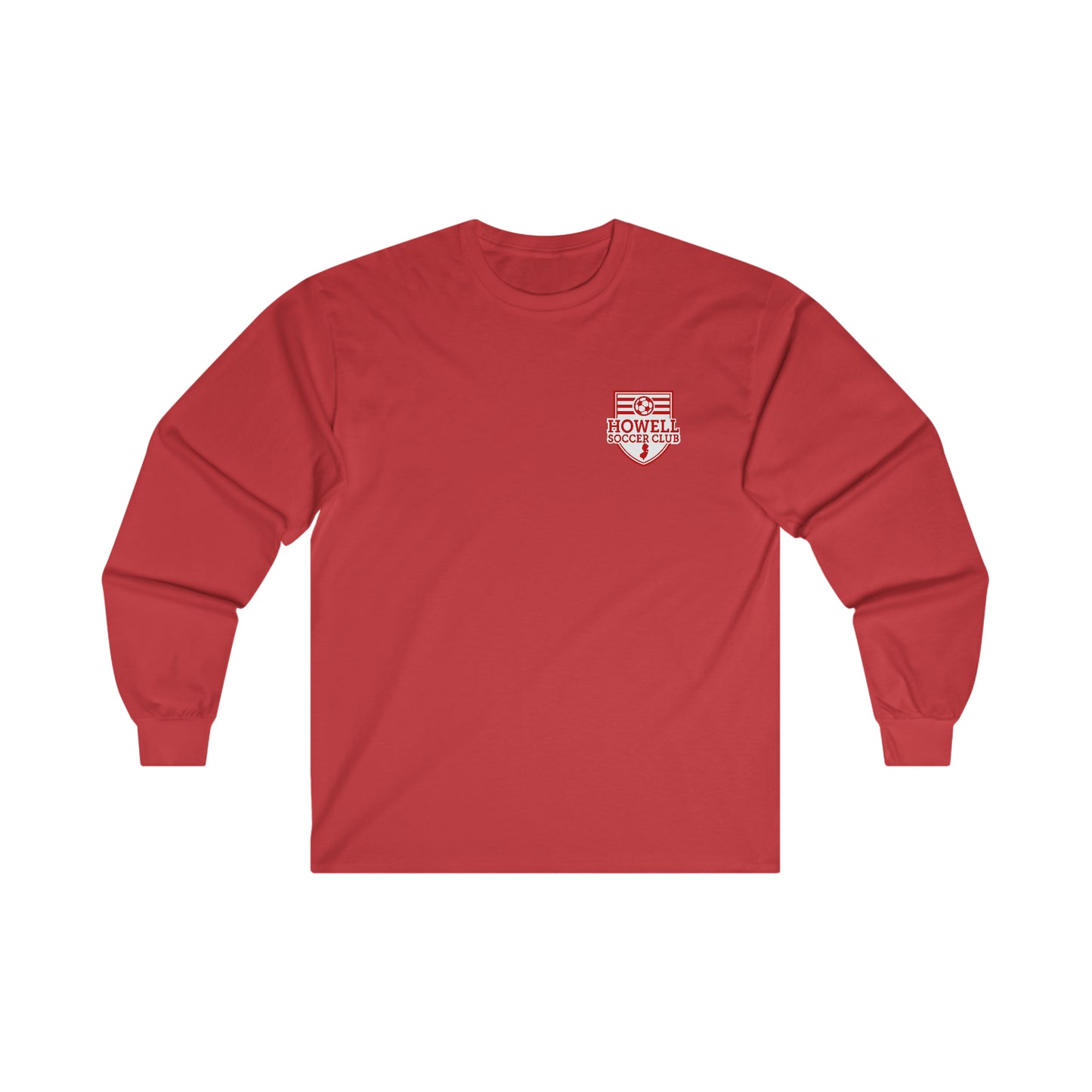 Howell Soccer Club Long Sleeve Tee (Adult Unisex)