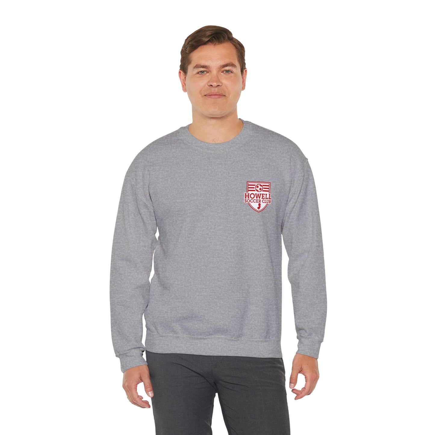 Howell Soccer Club Crewneck Sweatshirt (Adult Unisex)